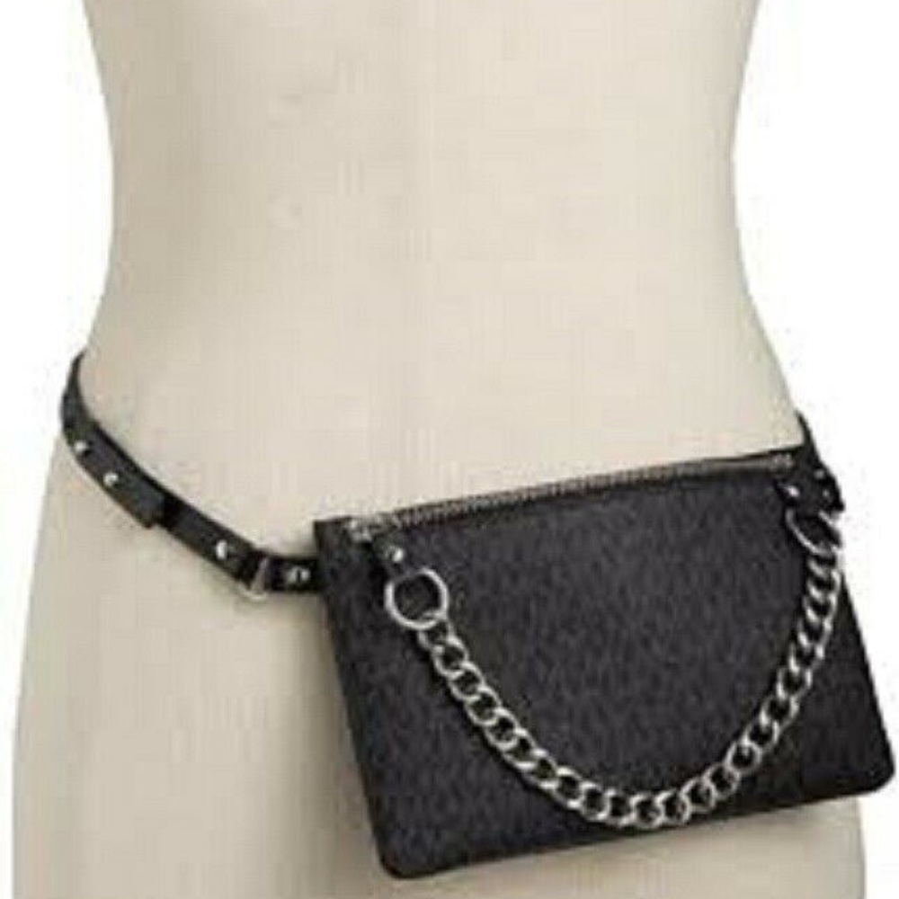Michael Kors MK Logo Belt Bag Fanny Pack sizeXL